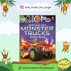 Build Your Own Monster Trucks Sticker Book
