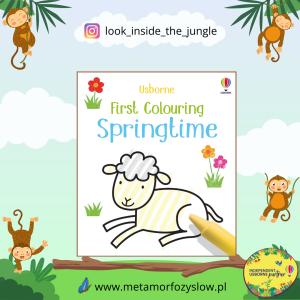First Colouring Springtime