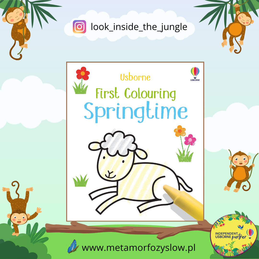 First Colouring Springtime