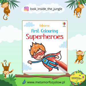 First Colouring Superheroes