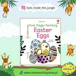 First Magic Painting Easter Eggs