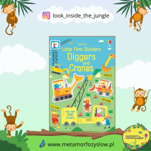 Little First Stickers Diggers and Cranes