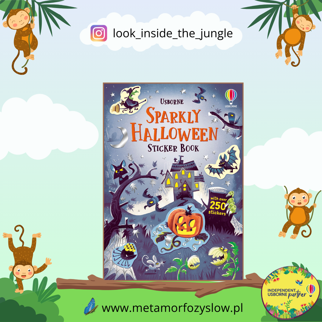 Sparkly Halloween Sticker Book