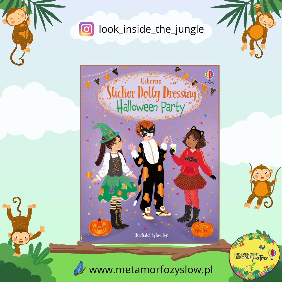 Sticker Dolly Dressing Halloween Party