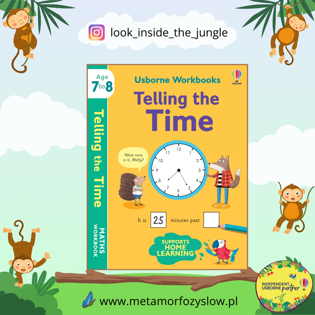 Usborne Workbooks Telling the Time 7-8