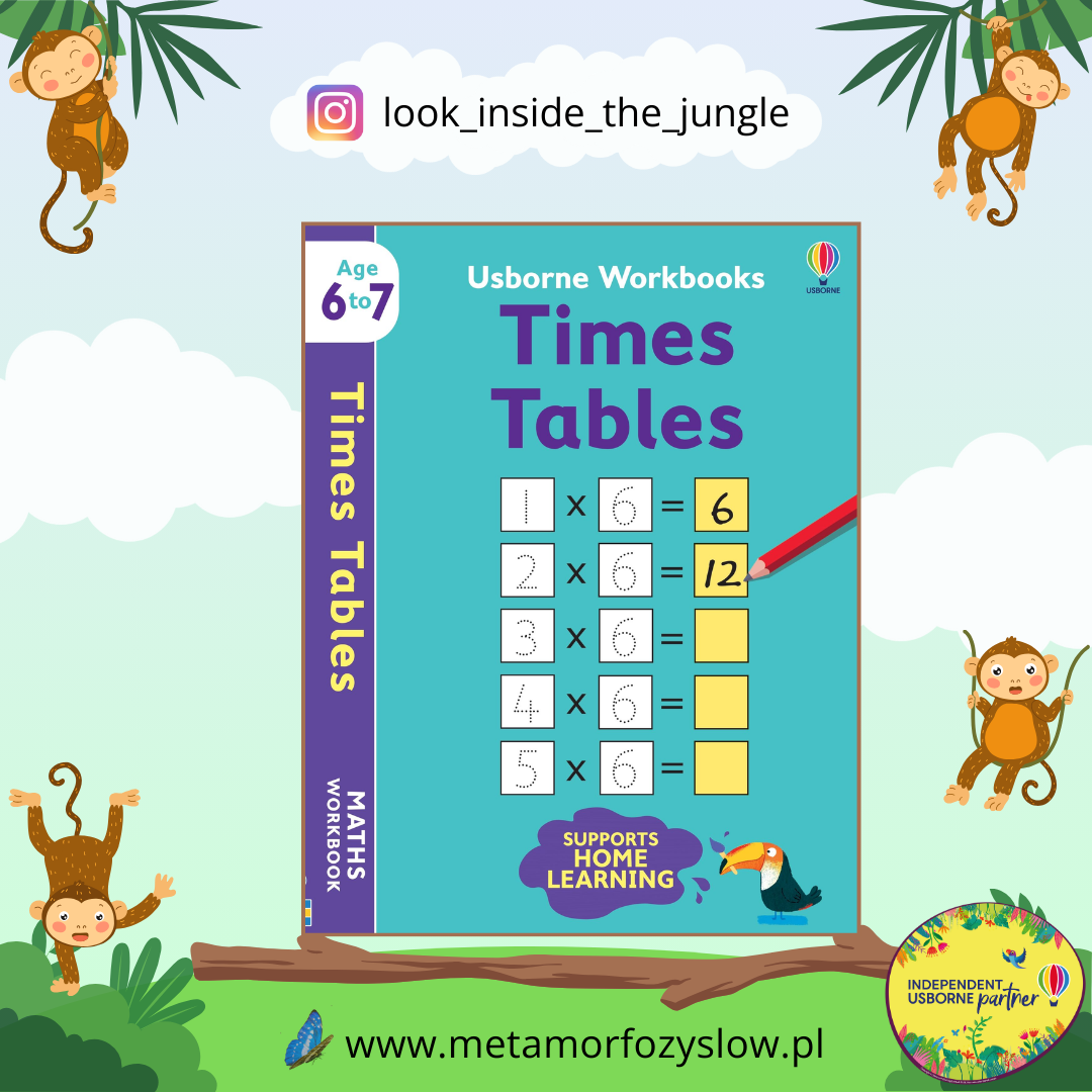 Usborne Workbooks Times Tables 6-7