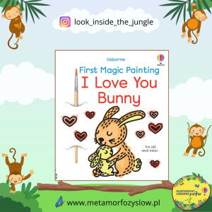 First Magic Painting I Love You Bunny