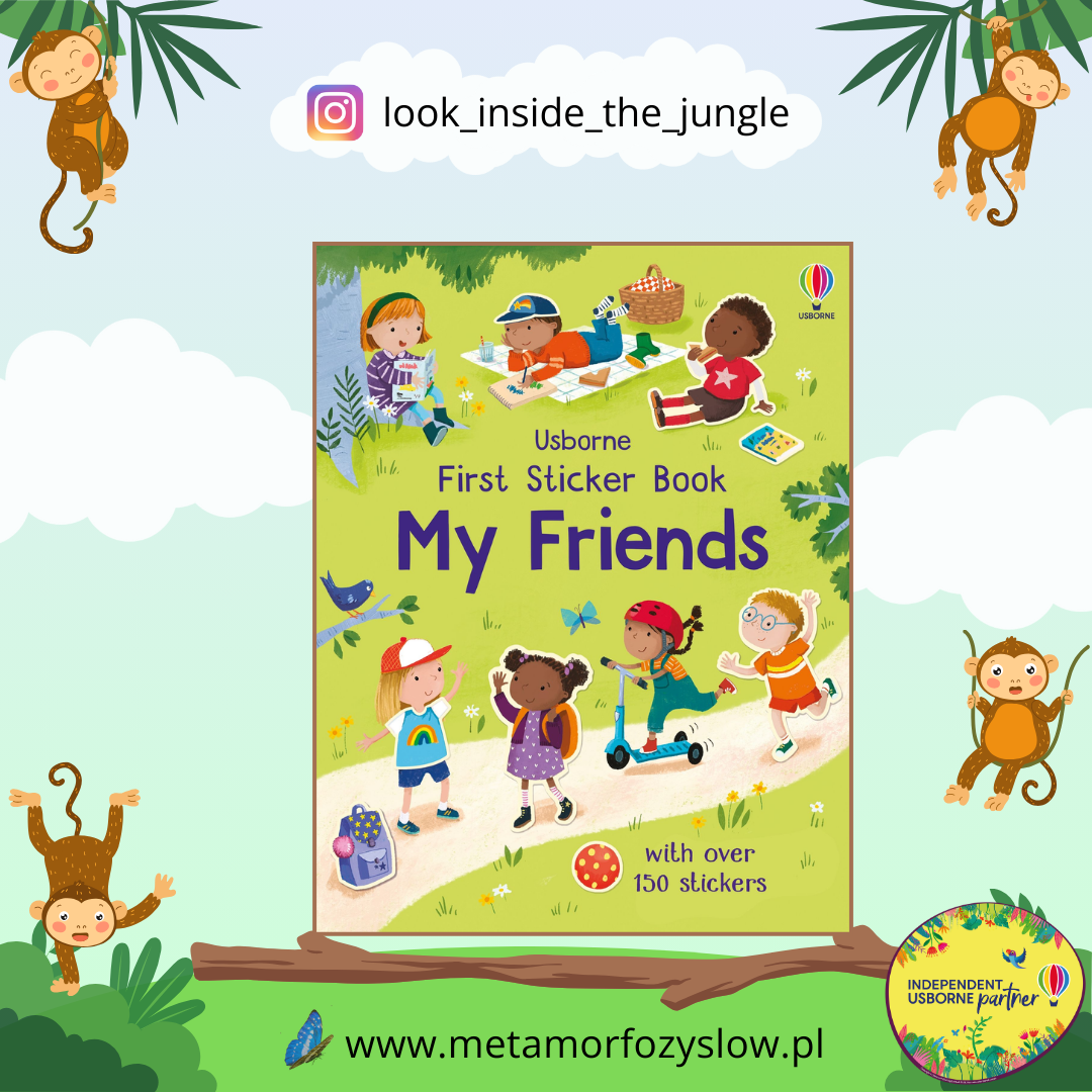 First Sticker Book My Friends