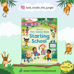 First Sticker Book Starting School