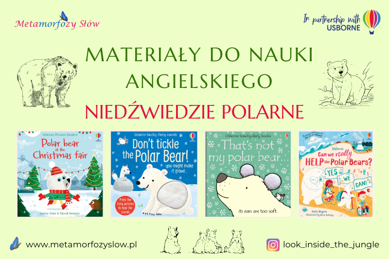 Materiały do nauki angielskiego: niedźwiedzie polarne