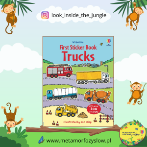 First Sticker Book Trucks