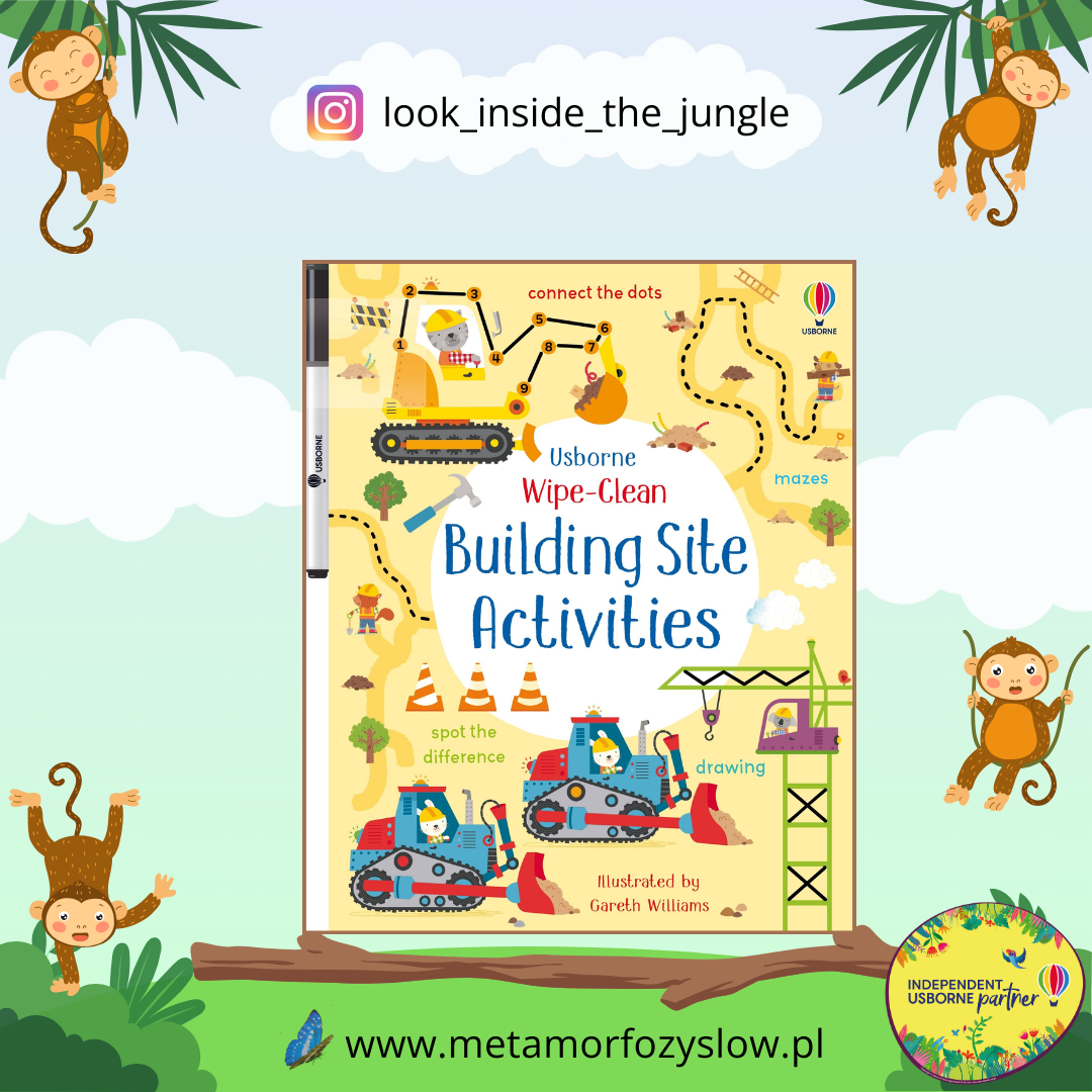 Wipe-Clean Building Site Activities