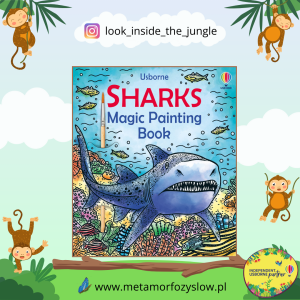 Sharks Magic Painting Book