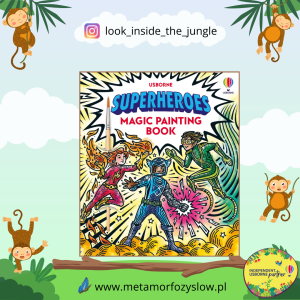 Superheroes Magic Painting Book