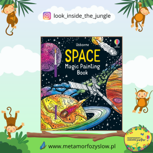 Space Magic Painting Book