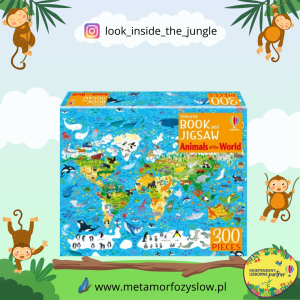 Usborne Book and Jigsaw Animals of the World