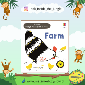 Baby's Black and White Books Farm