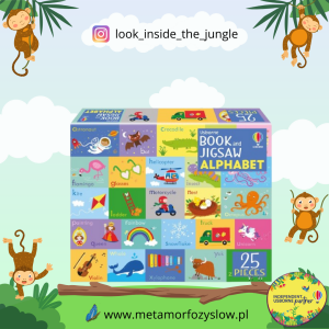 Book and Jigsaw Alphabet