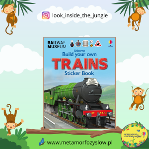 Build Your Own Trains Sticker Book