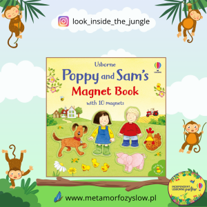 Poppy and Sam Magnet Book
