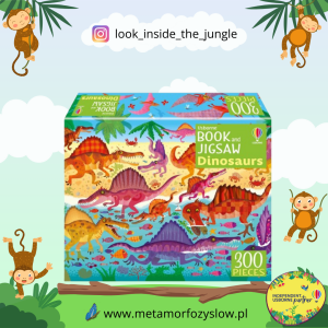 Usborne Book and Jigsaw Dinosaurs
