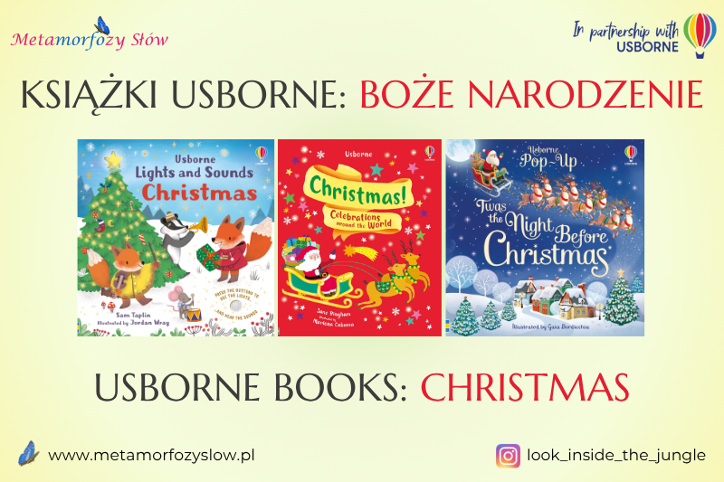Książki Usborne Boże Narodzenie Usborne Books Christmas