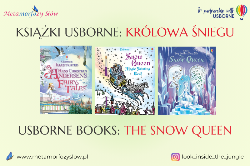 Książki Usborne Królowa Śniegu Usborne Books The Snow Queen