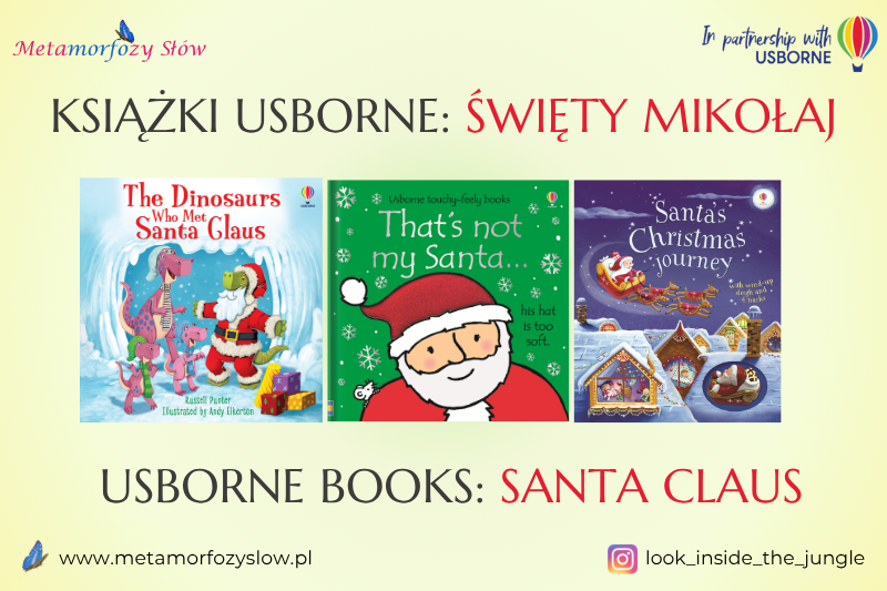 Książki Usborne Święty Mikołaj Usborne Books Santa Claus