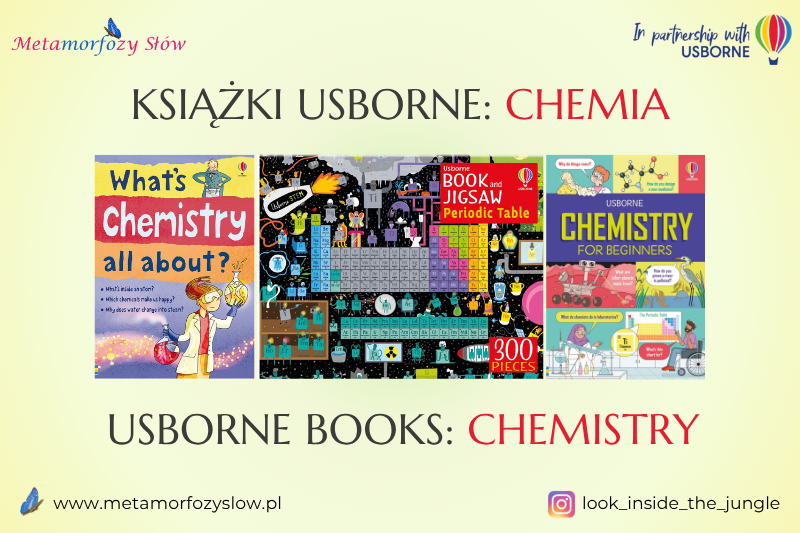 Książki Usborne chemia Usborne Books Chemistry