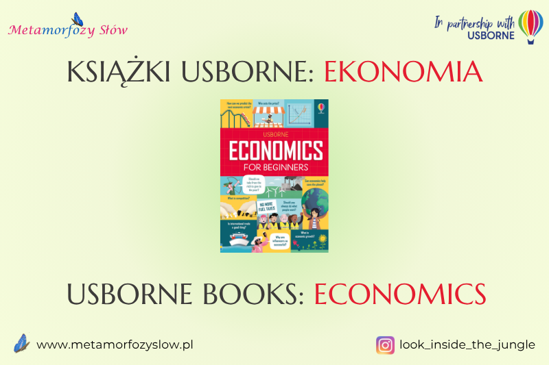 Książki Usborne ekonomia Usborne Books Economics
