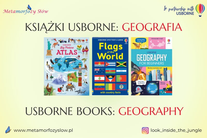 Książki Usborne geografia Usborne Books Geography