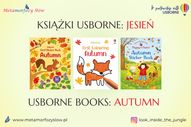 Książki Usborne: jesień | Usborne Books: Autumn