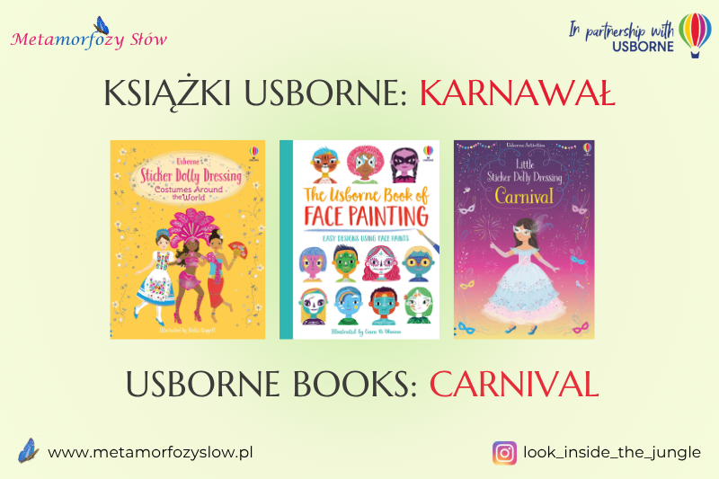 Książki Usborne karnawał Usborne Books Carnival