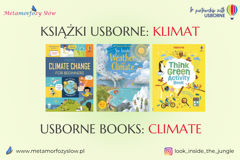 Książki Usborne klimat Usborne Books Climate