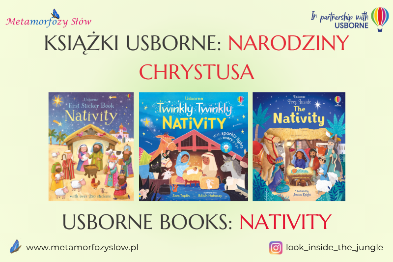 Książki Usborne narodziny Chrystusa Usborne Books Nativity