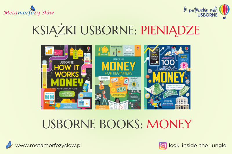Książki Usborne pieniądze Usborne Books Money