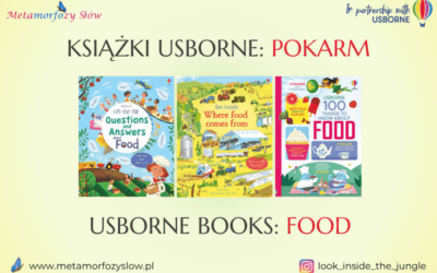 Książki Usborne: pokarm | Usborne Books: Food