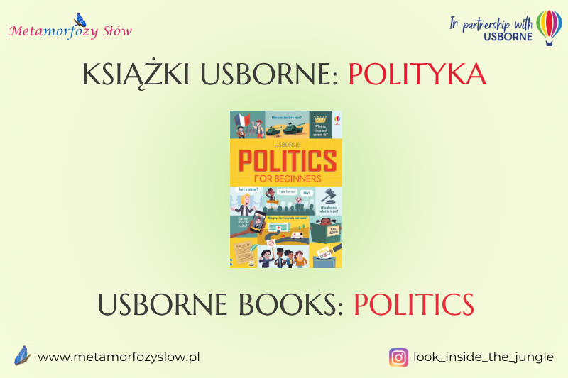 Książki Usborne polityka Usborne Books Politics
