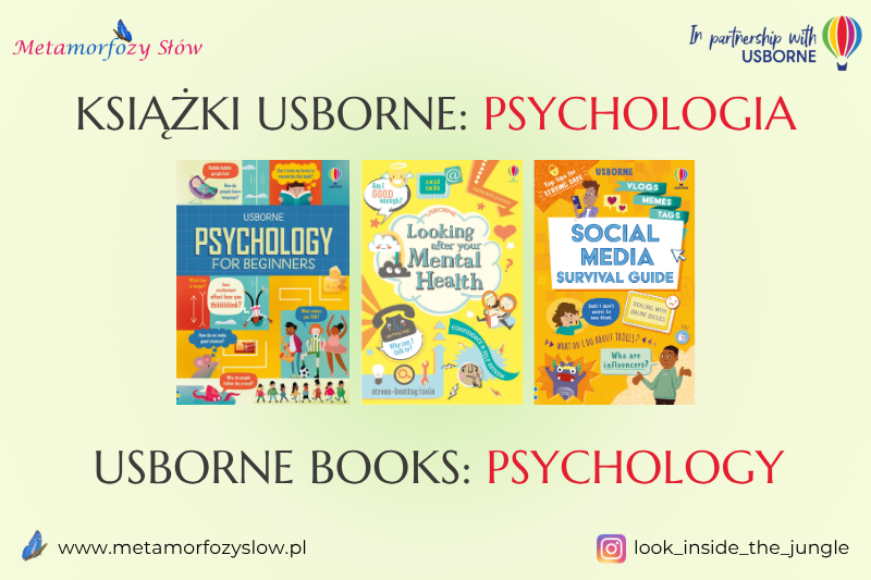 Książki Usborne psychologia Usborne Books Psychology