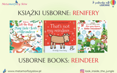 Książki Usborne: renifery | Usborne Books: Reindeer